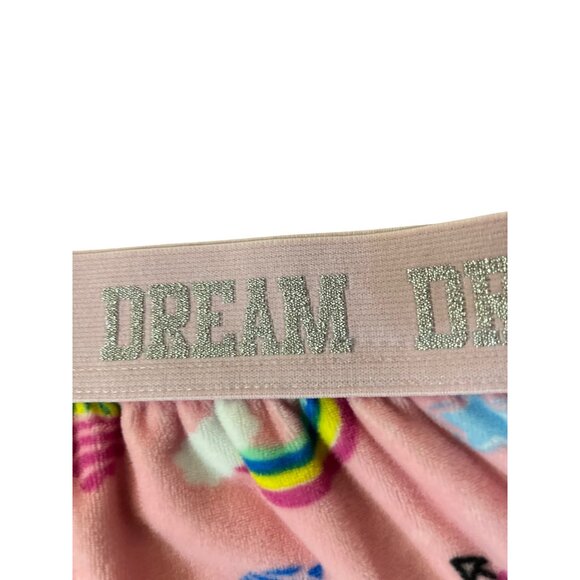 Unicorn Sleep Shorts Girls L Used Plush Dream Pajama Lounge - Picture 8 of 12